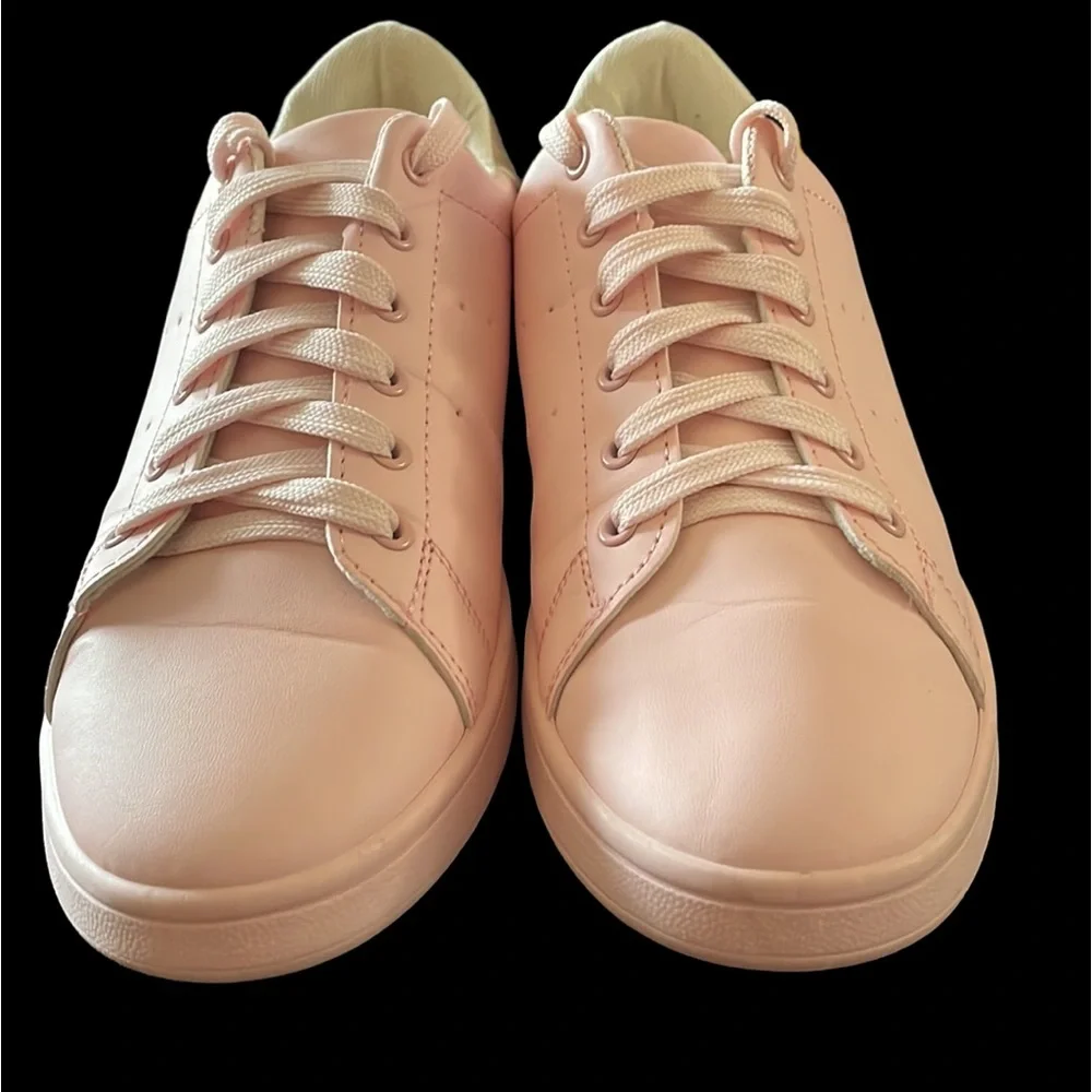 Streetwear Society Light Pink and Rose Gold Lace Up Women’s Sneaker Size 8 - Picture 6 of 13